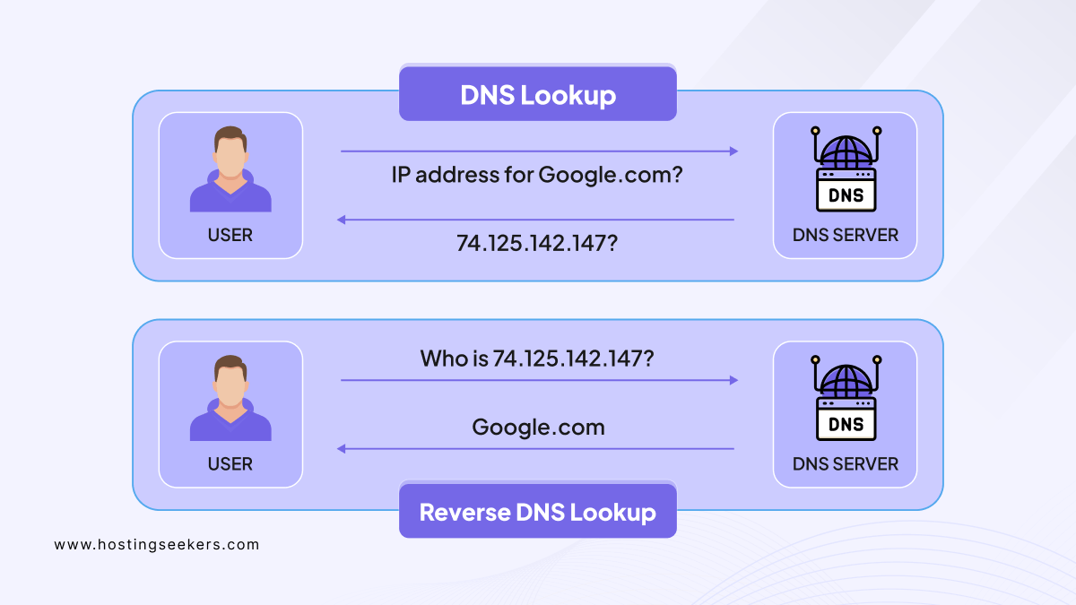 Reverse DNS lookup