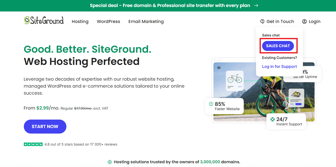 SiteGround Support