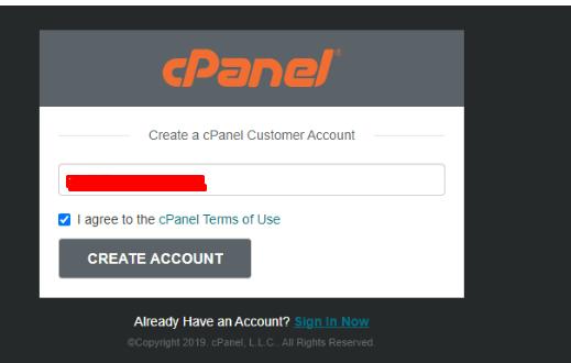 cPanel store login